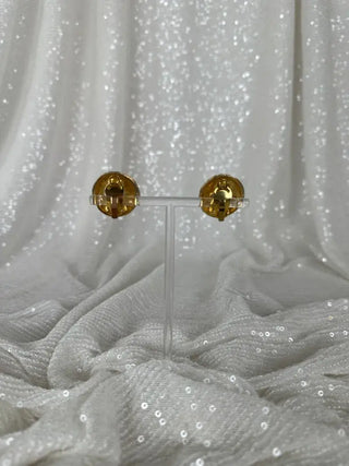 Vintage Chanel CC Clip On Earrings