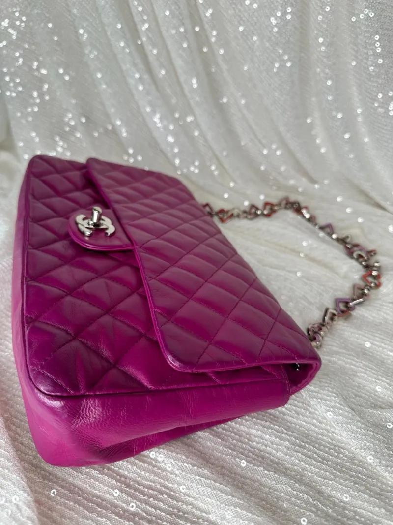 rare-limited-edition-chanel-valentine-heart-chain-flap-bag