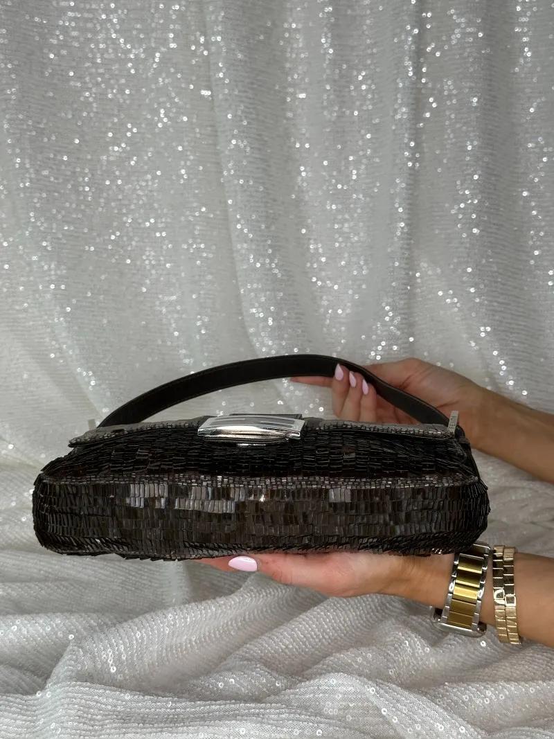 rare-fendi-brown-sequin-baguette