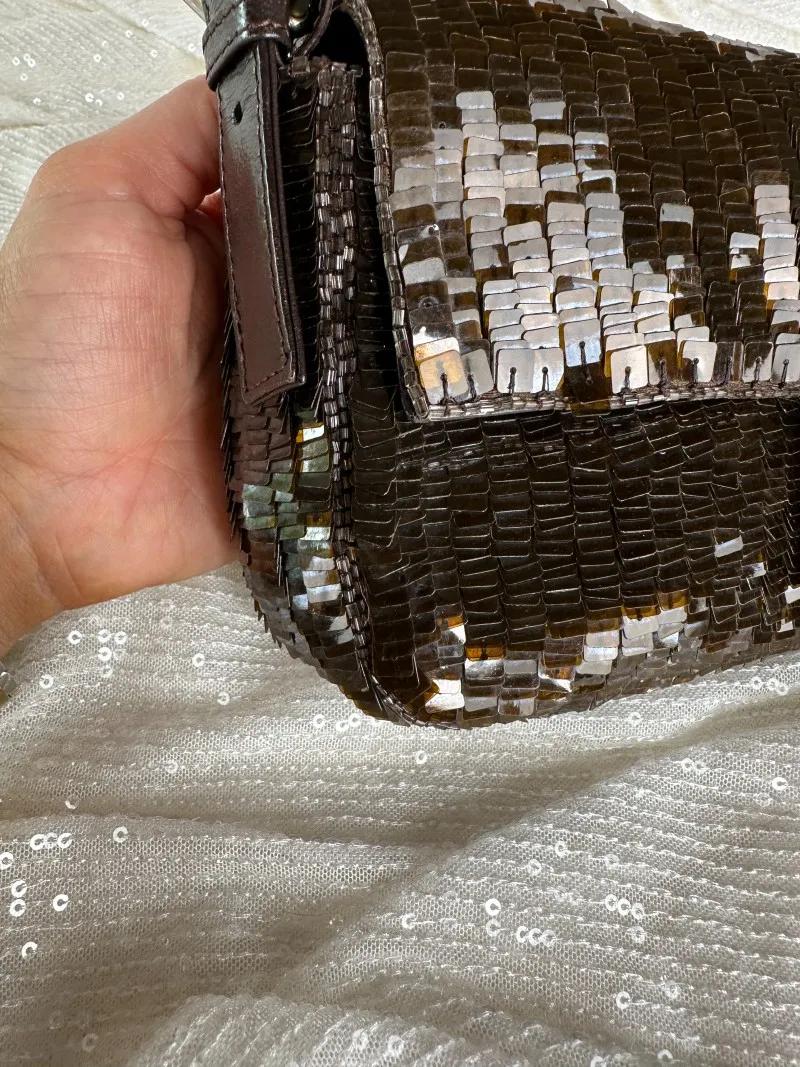 rare-fendi-brown-sequin-baguette