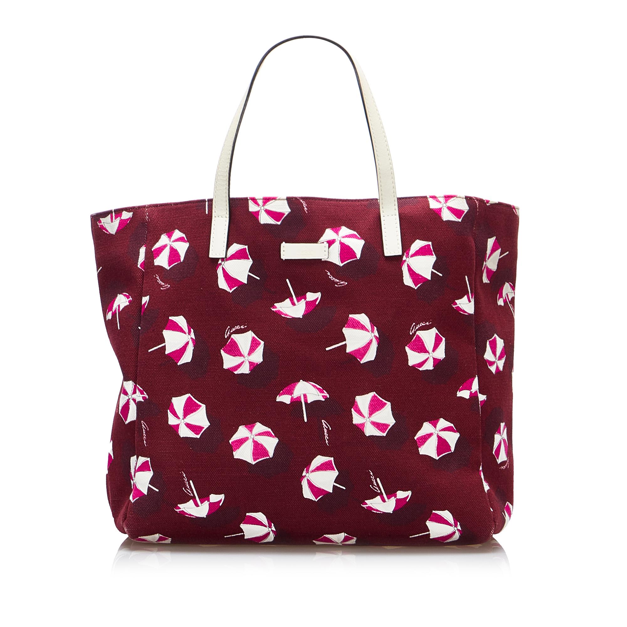 Printed Canvas Tote