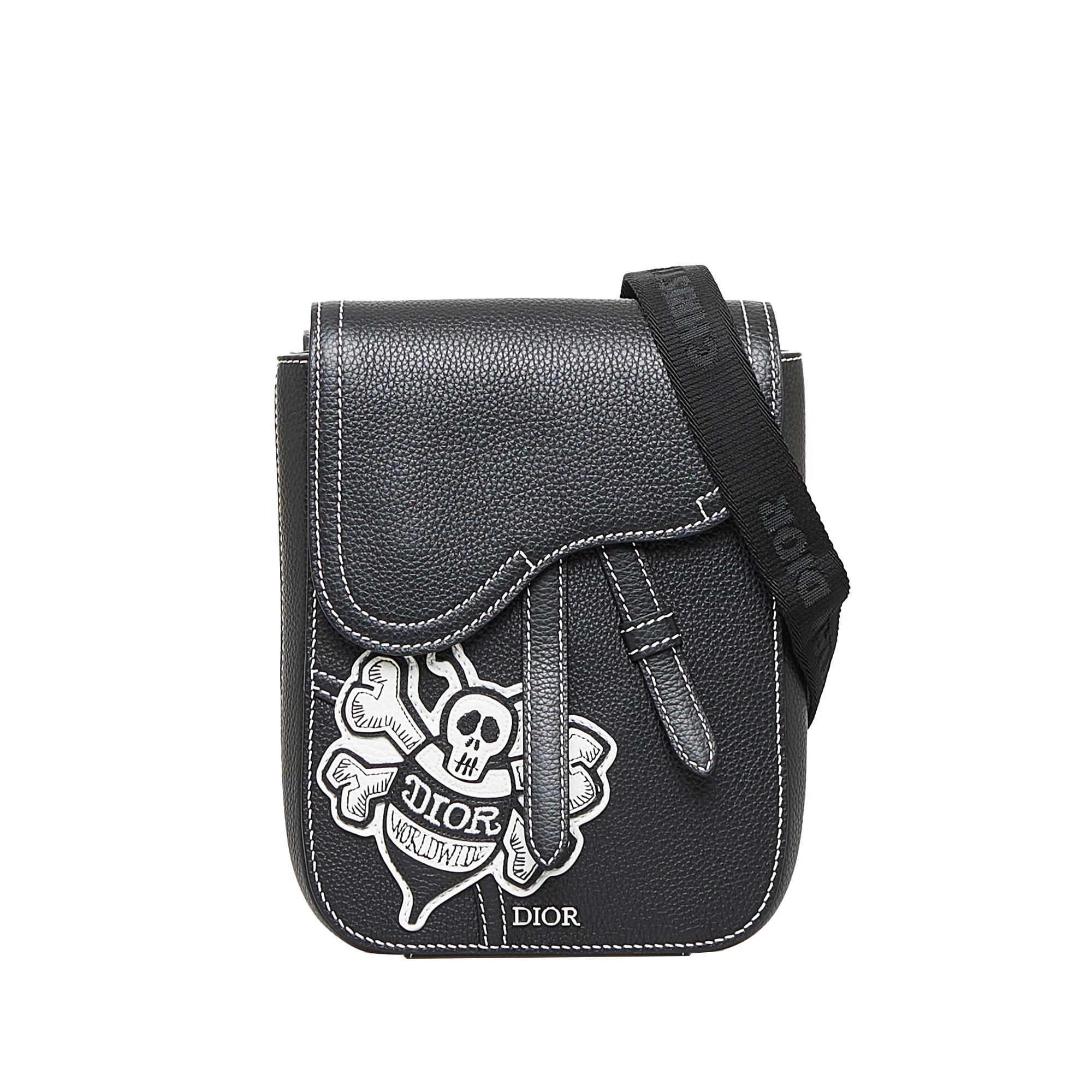 x Stussy Bee Applique Saddle Crossbody