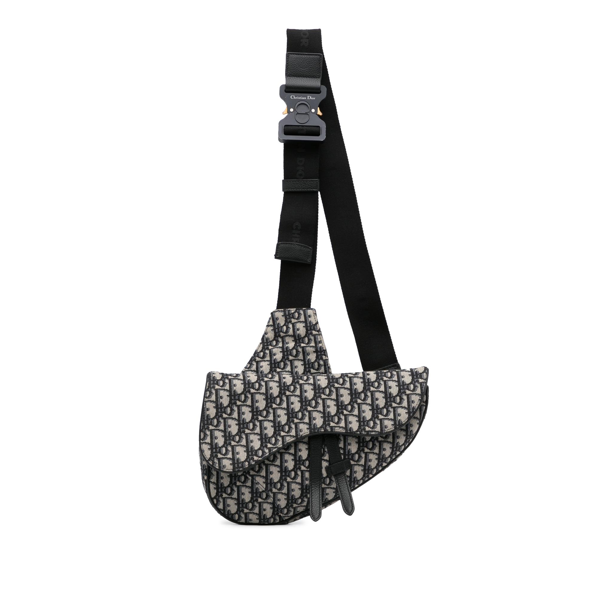 Oblique Saddle Crossbody Bag