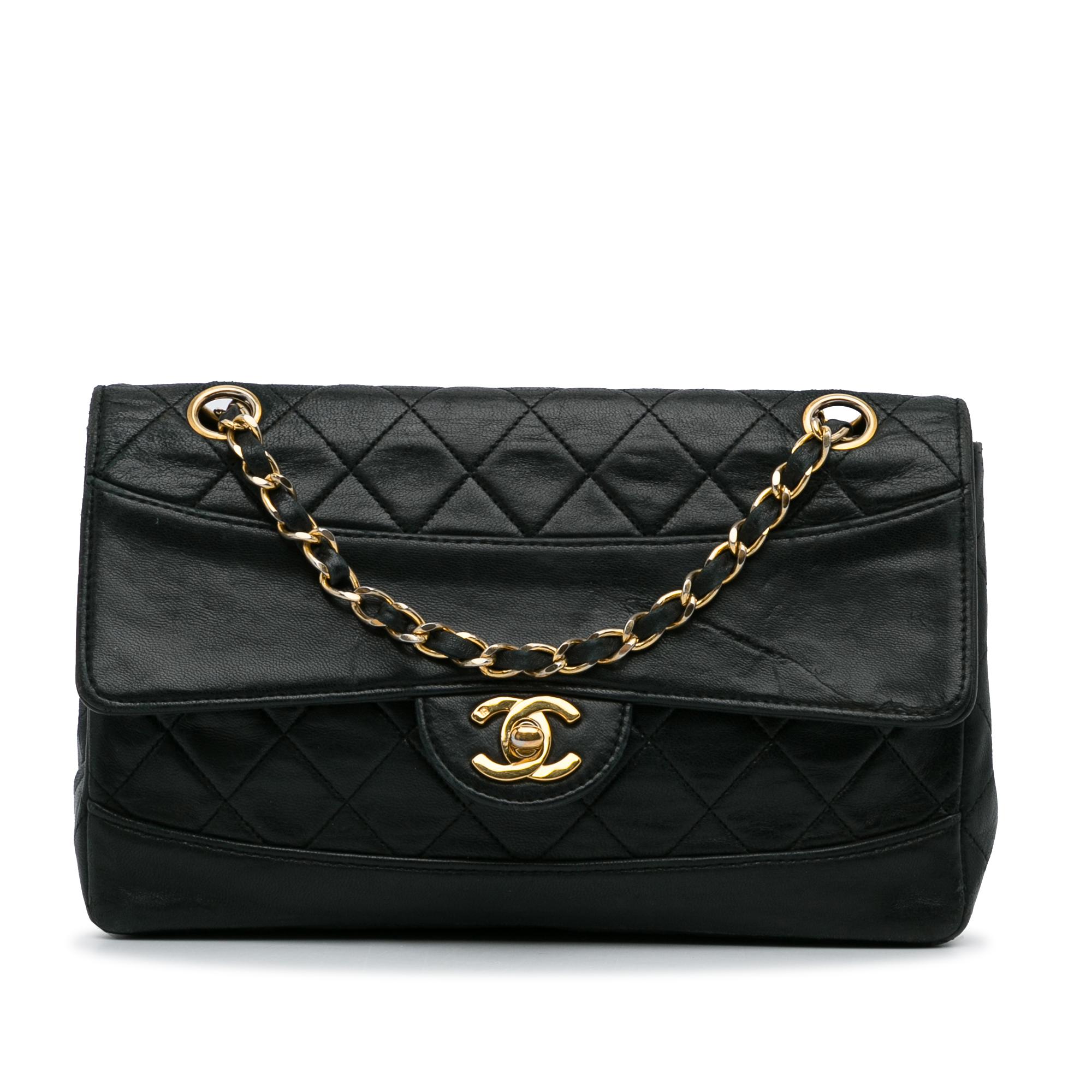 Quilted Lambskin Shoulder Bag