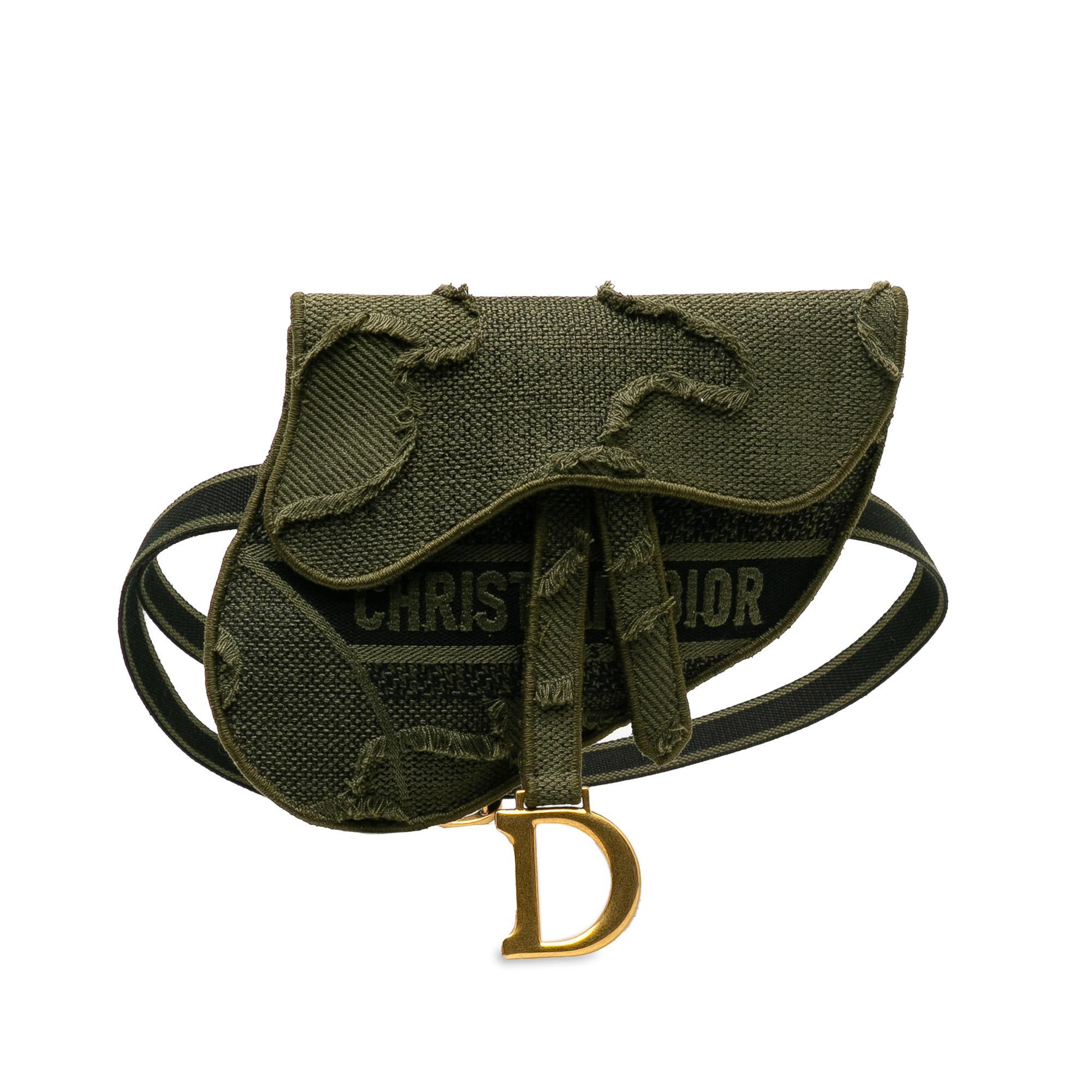 Camouflage Saddle Belt Bag