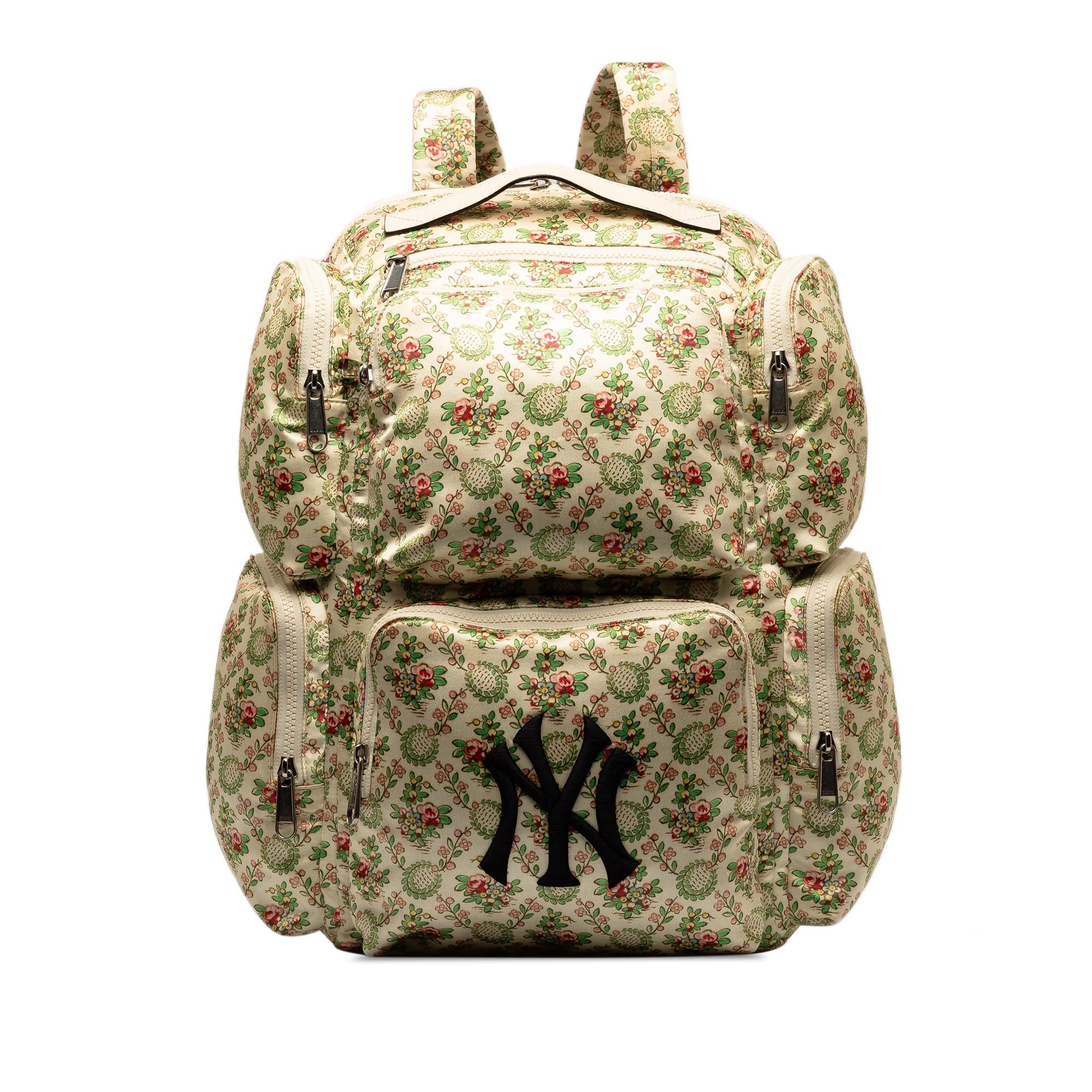 mlb-floral-satin-ny-yankees-patch-backpack