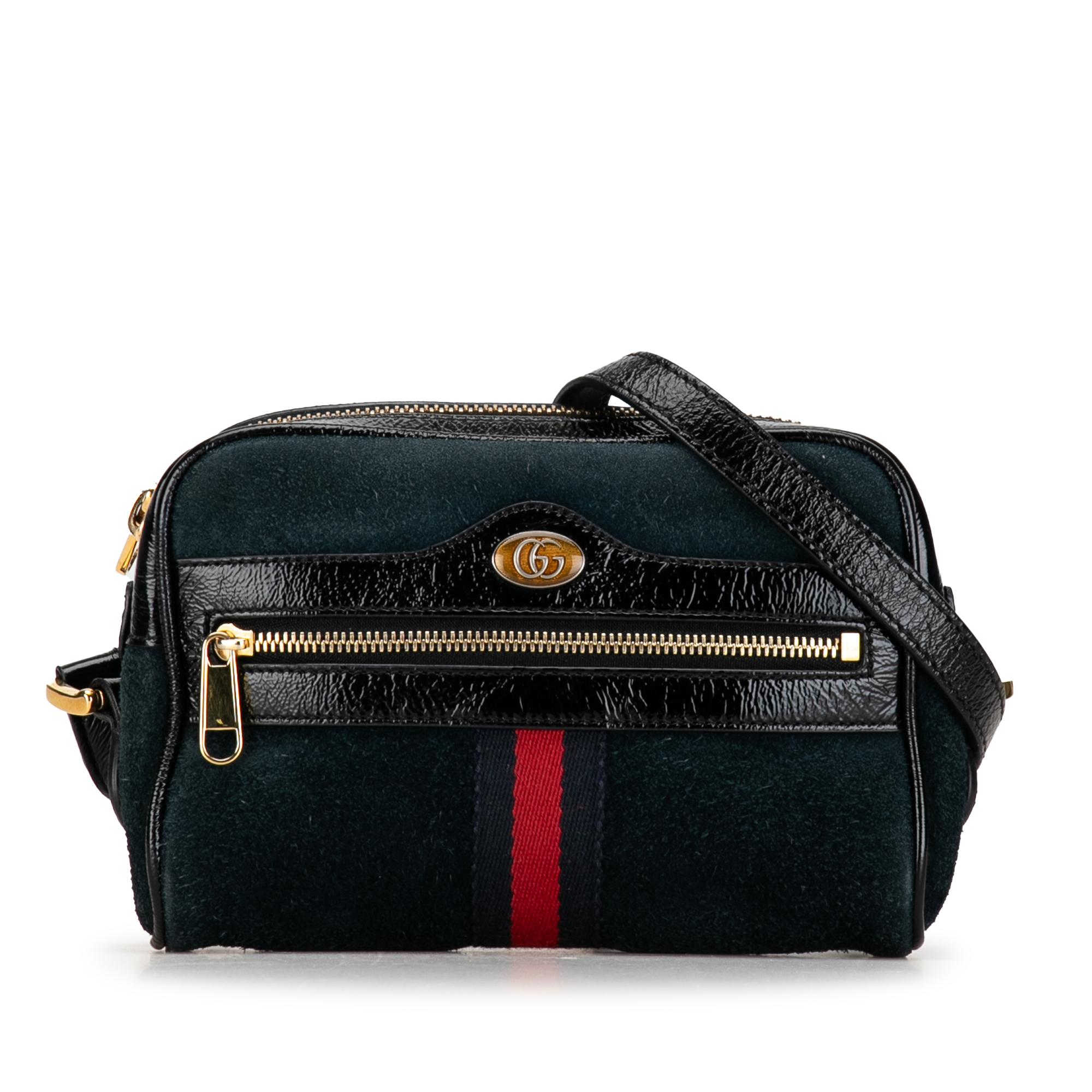 Mini Suede Ophidia Crossbody