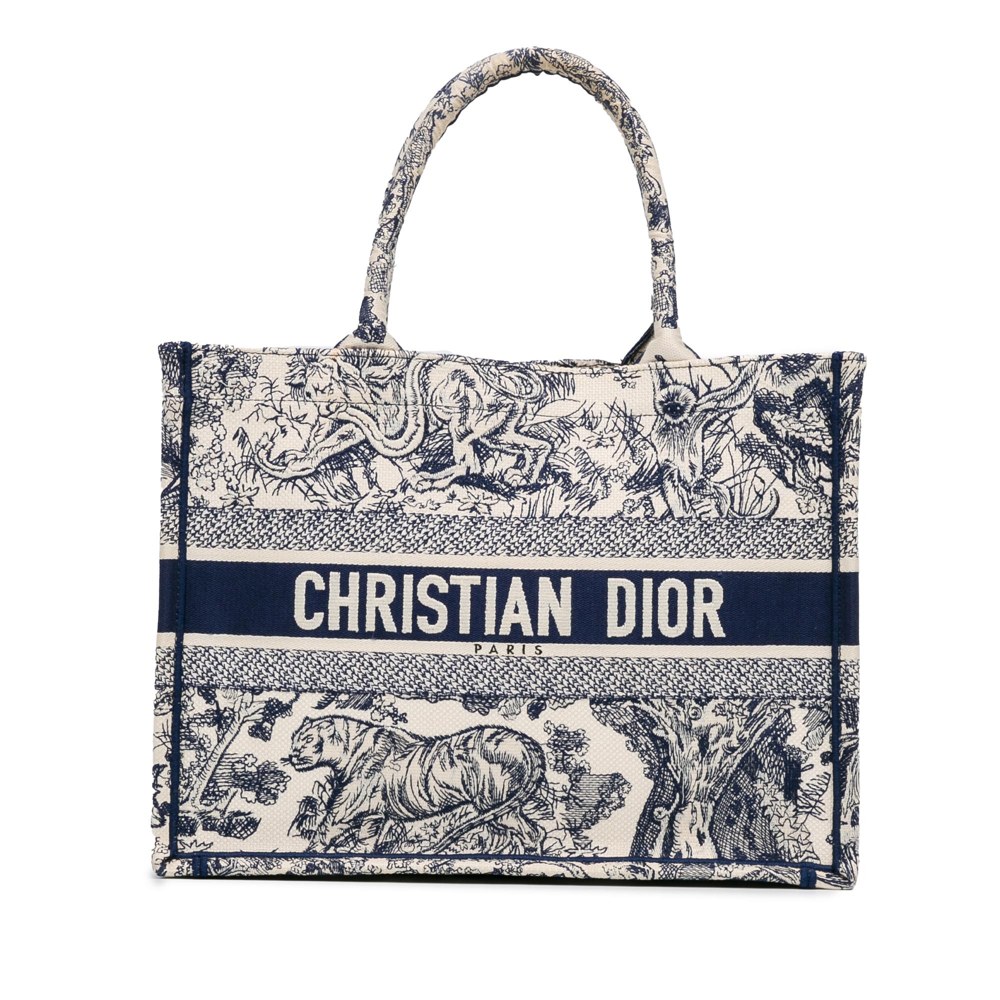 Medium Dioriviera Toile De Jouy Book Tote