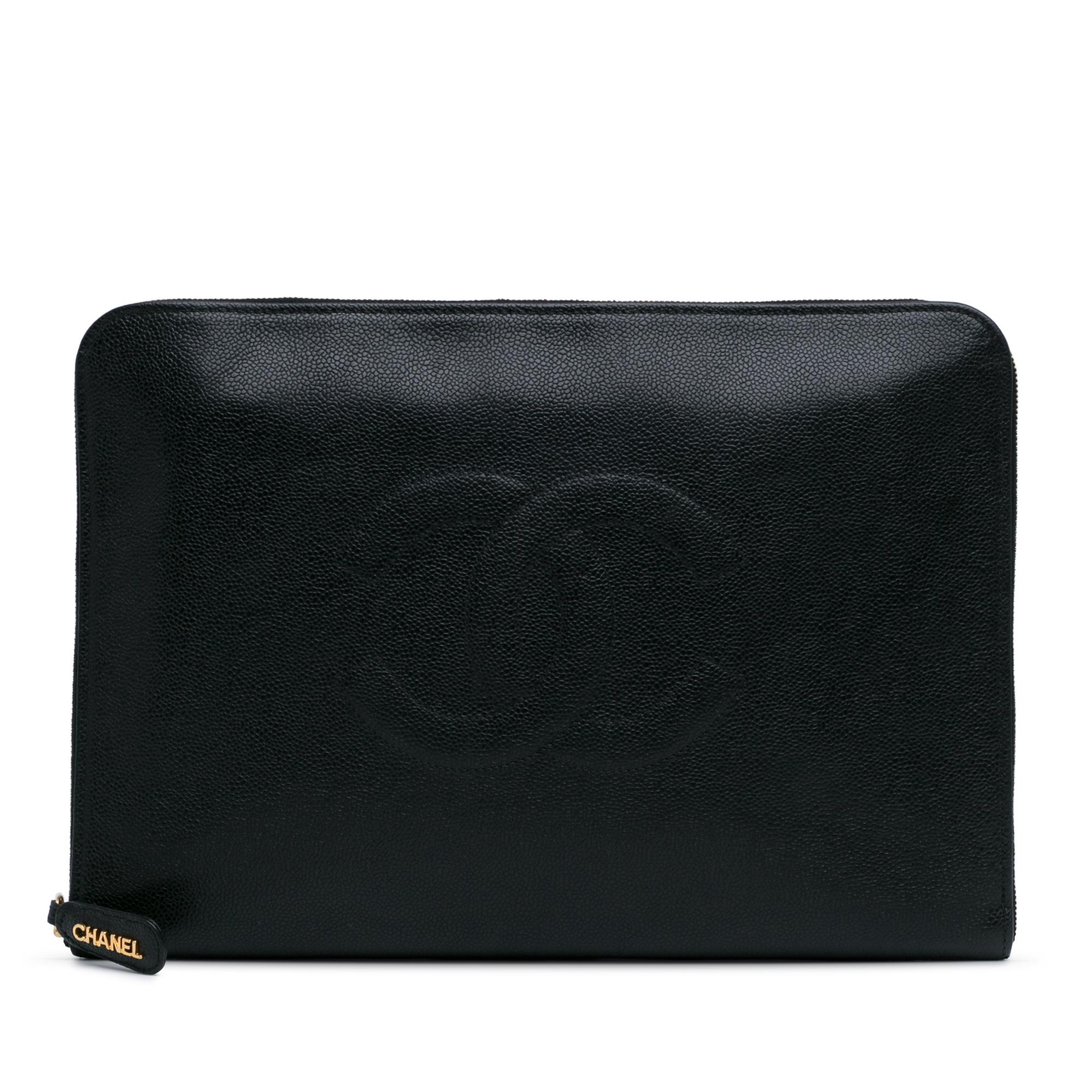 CC Caviar Documents Portfolio Clutch