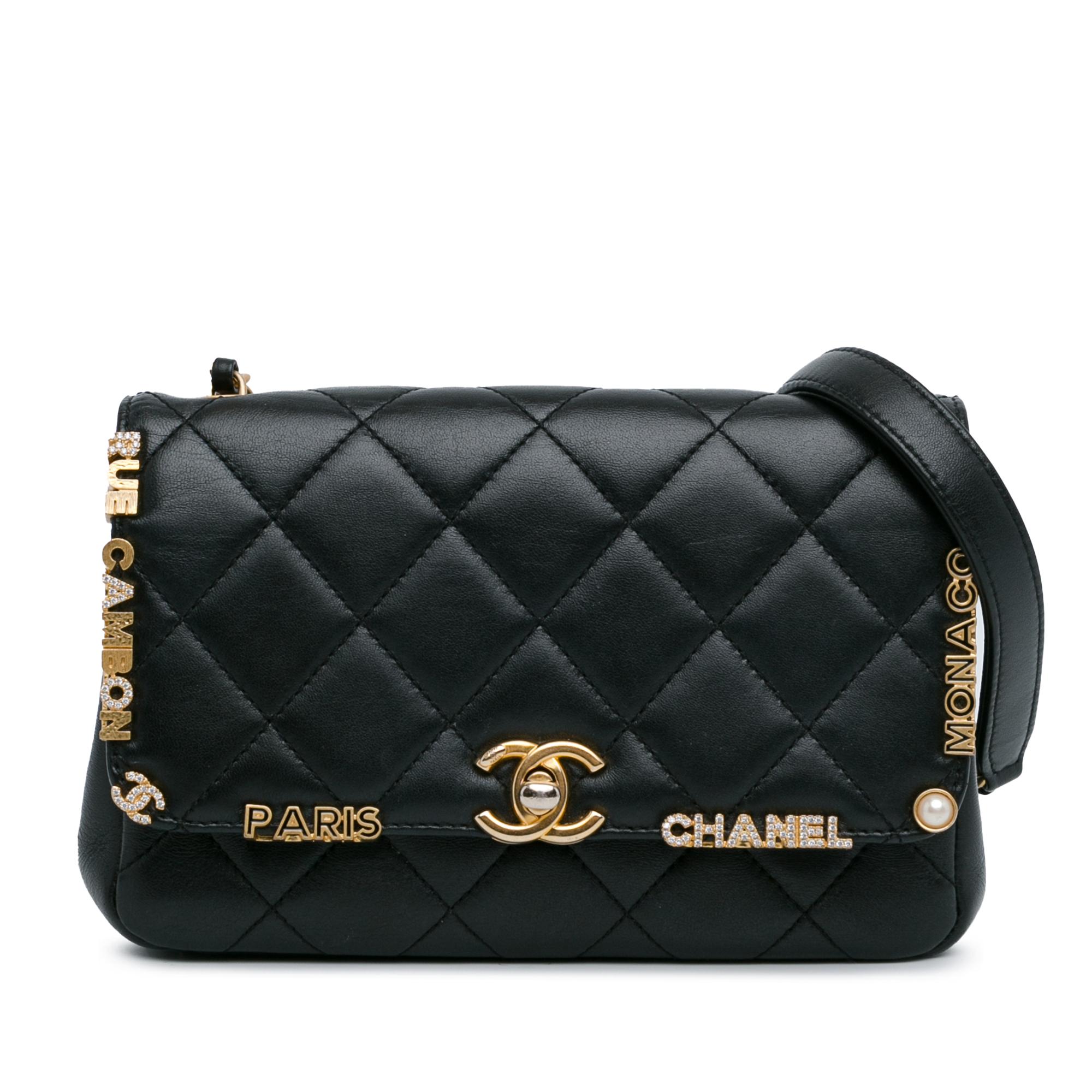 Quilted Lambskin Paris Monaco Flap