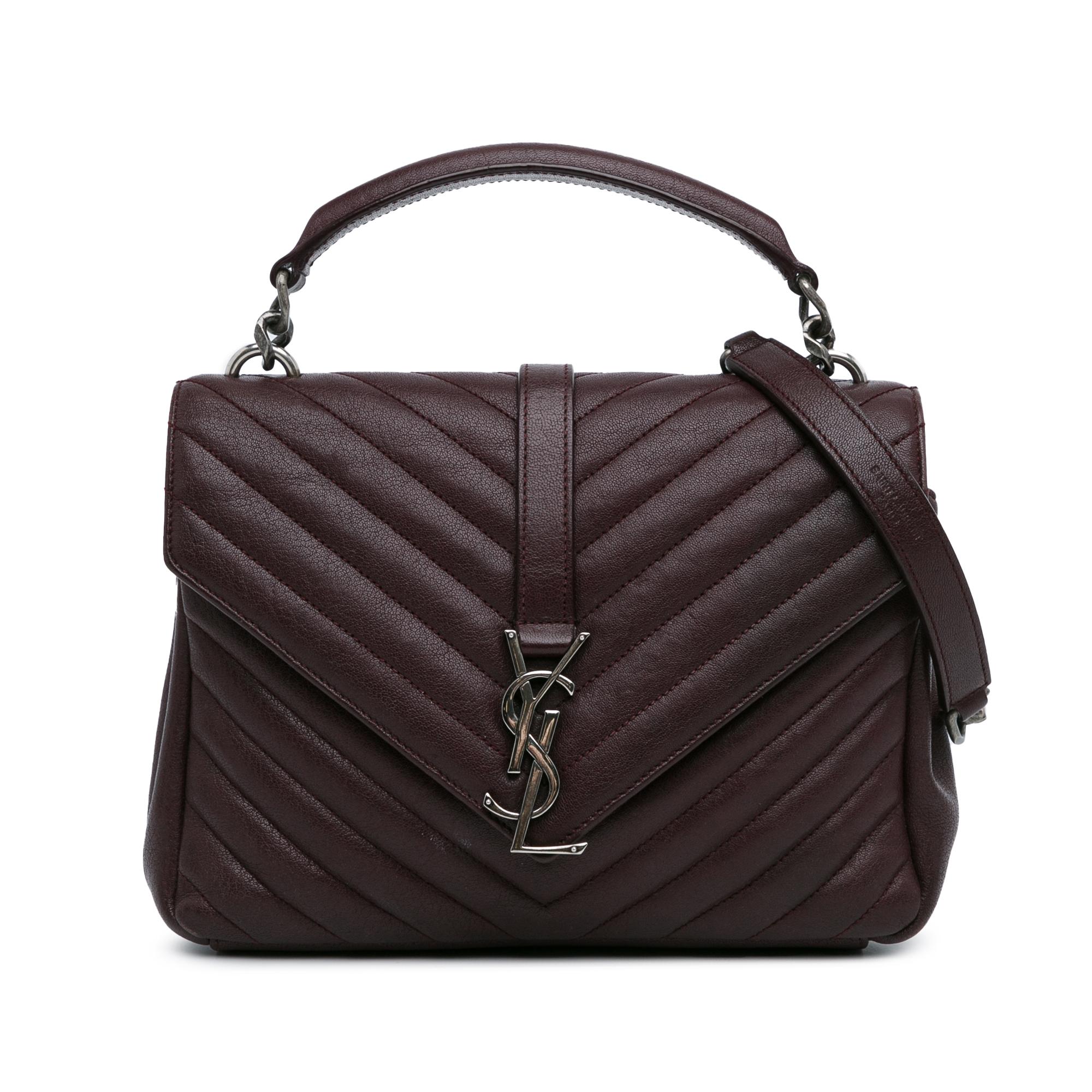 Medium Matelasse College Satchel