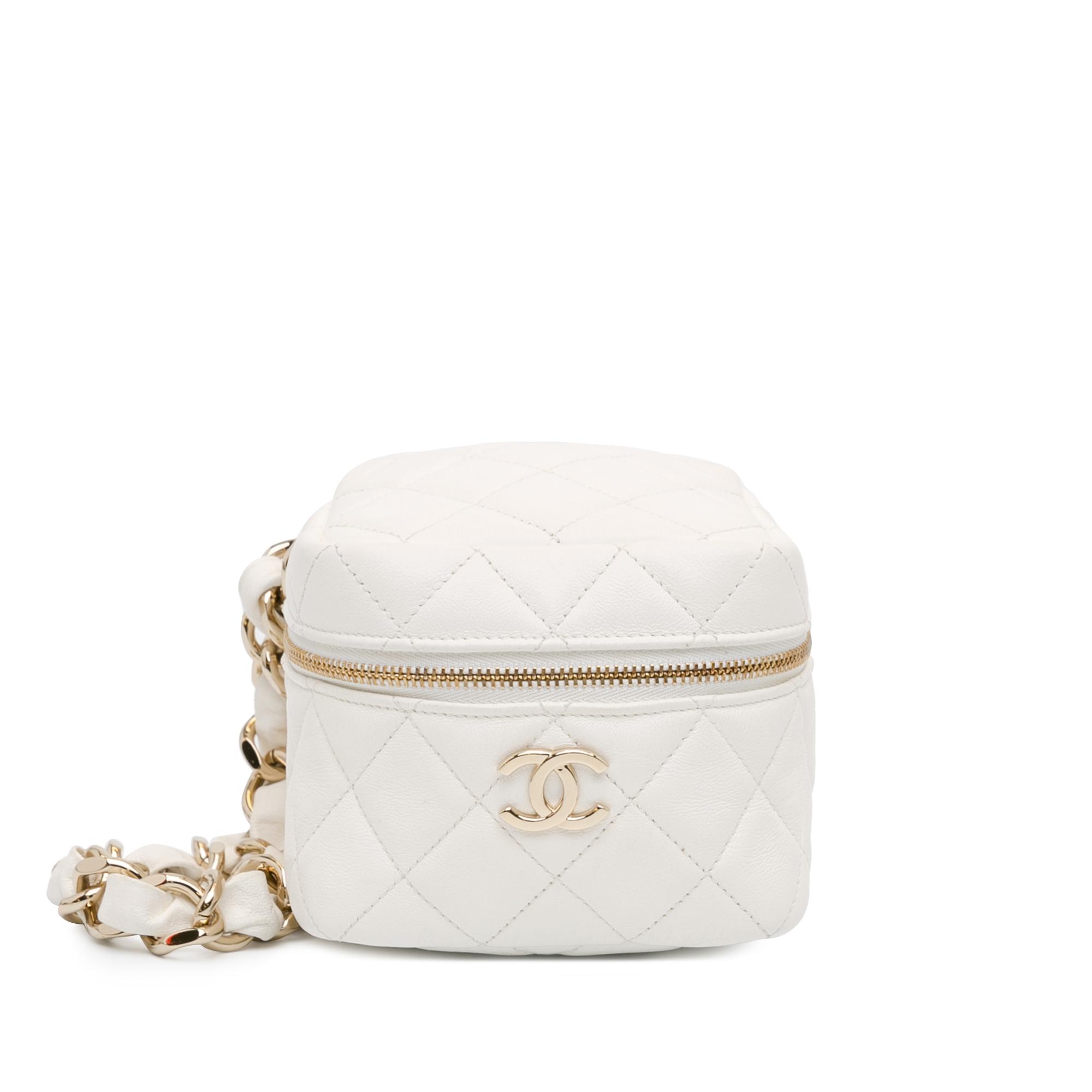 CC Cube Zip Wristlet Clutch