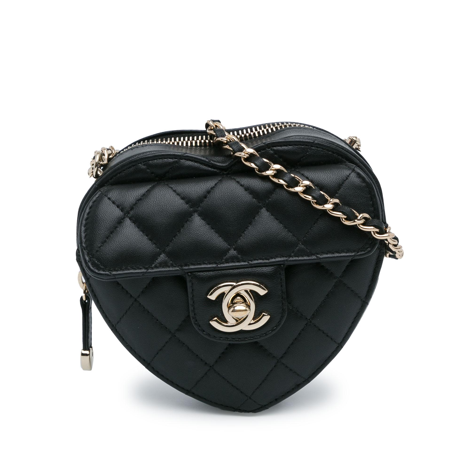 Mini Lambskin CC in Love Heart Crossbody