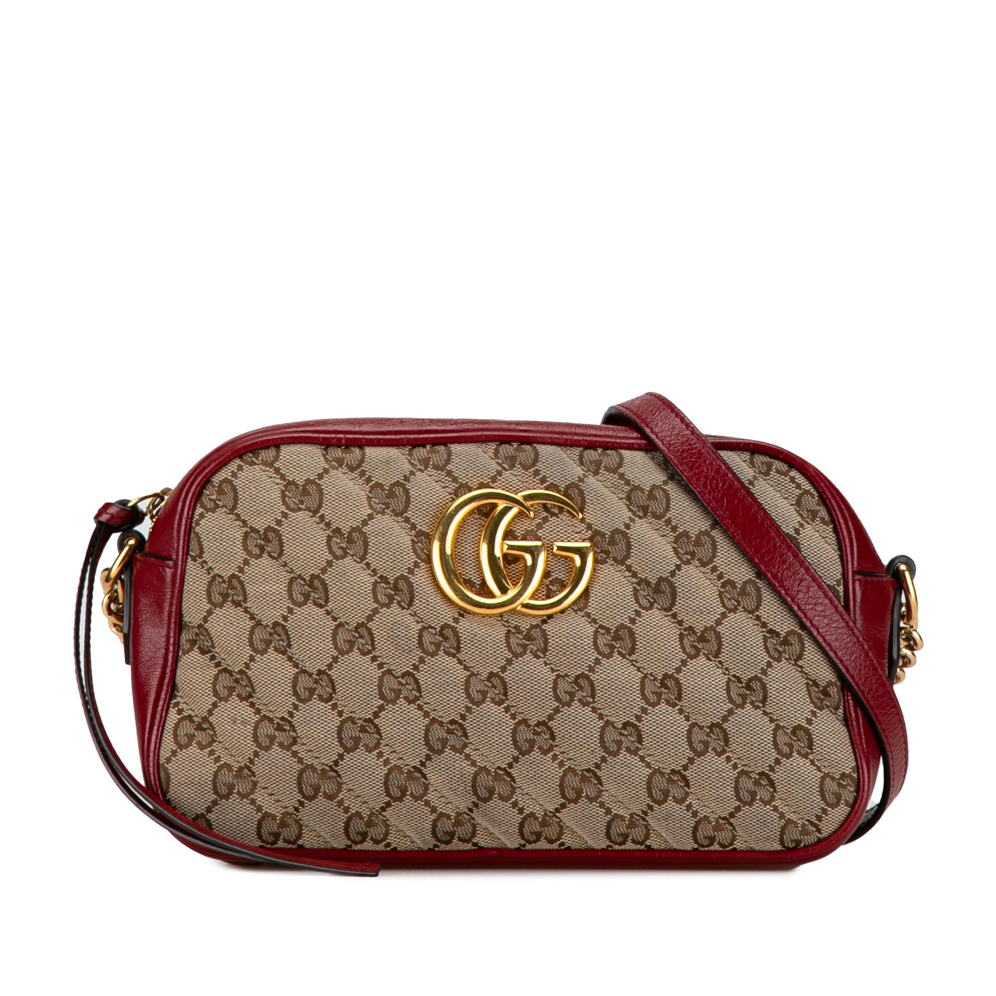 Small GG Canvas Marmont Crossbody