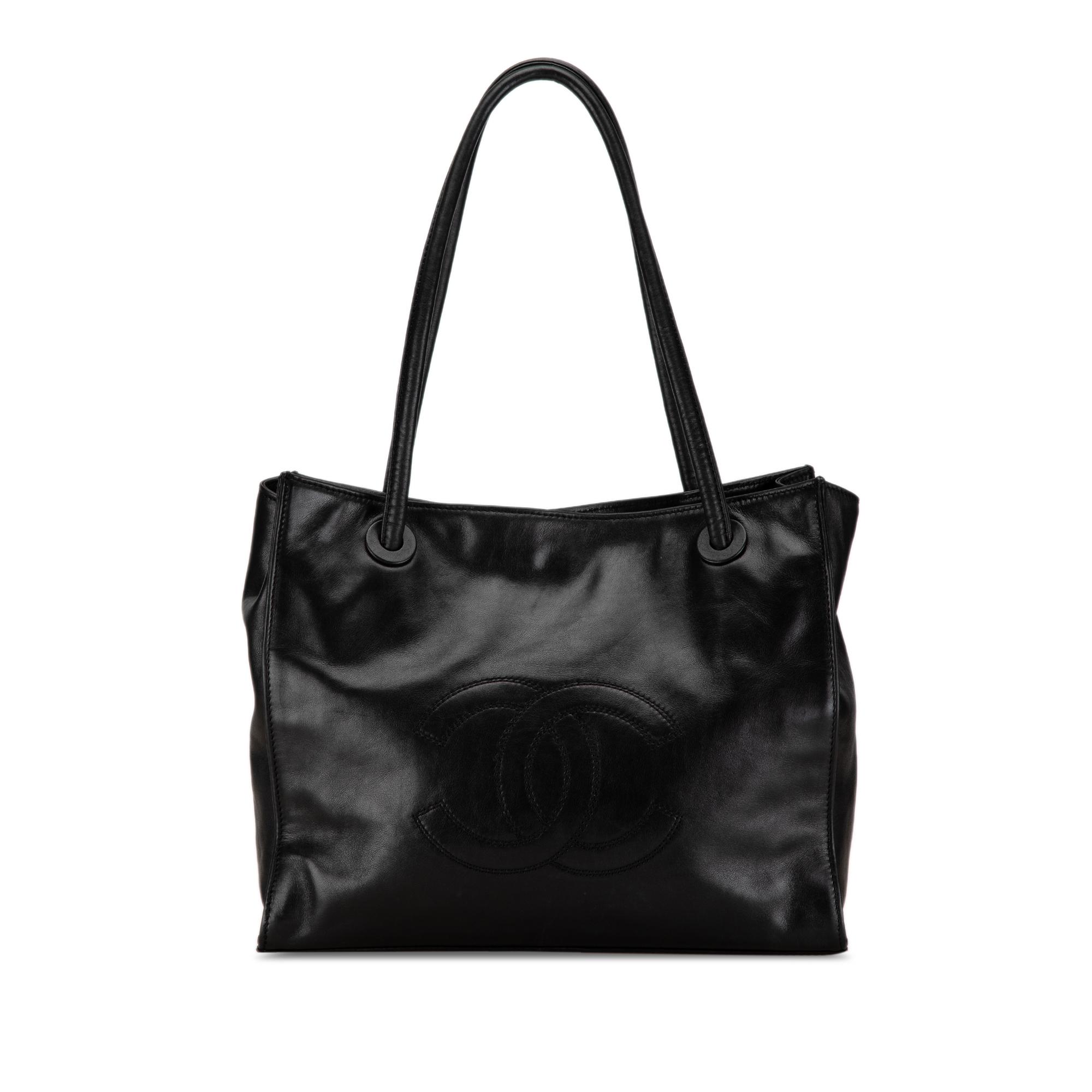 CC Lambskin Tote Bag