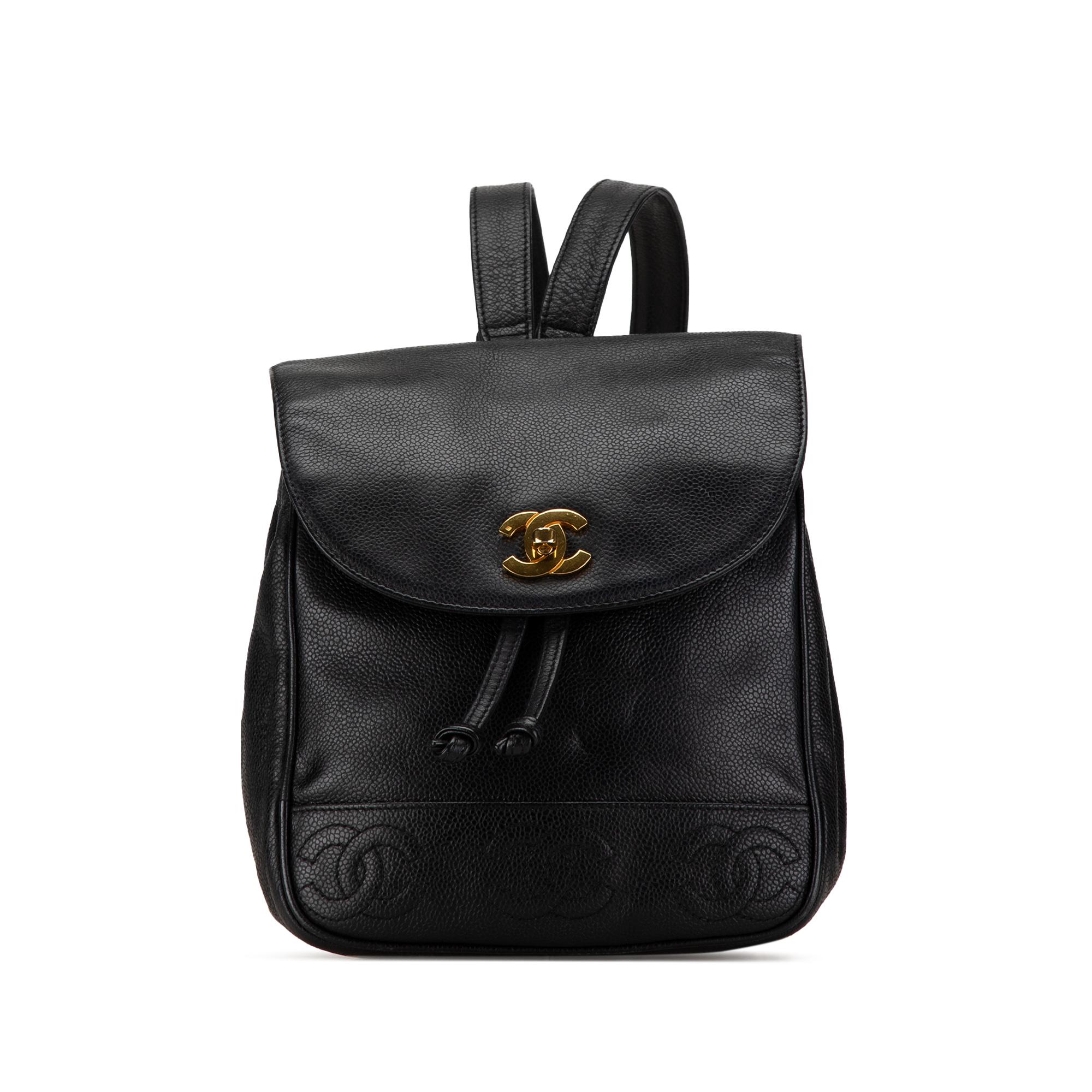 Triple CC Caviar Backpack