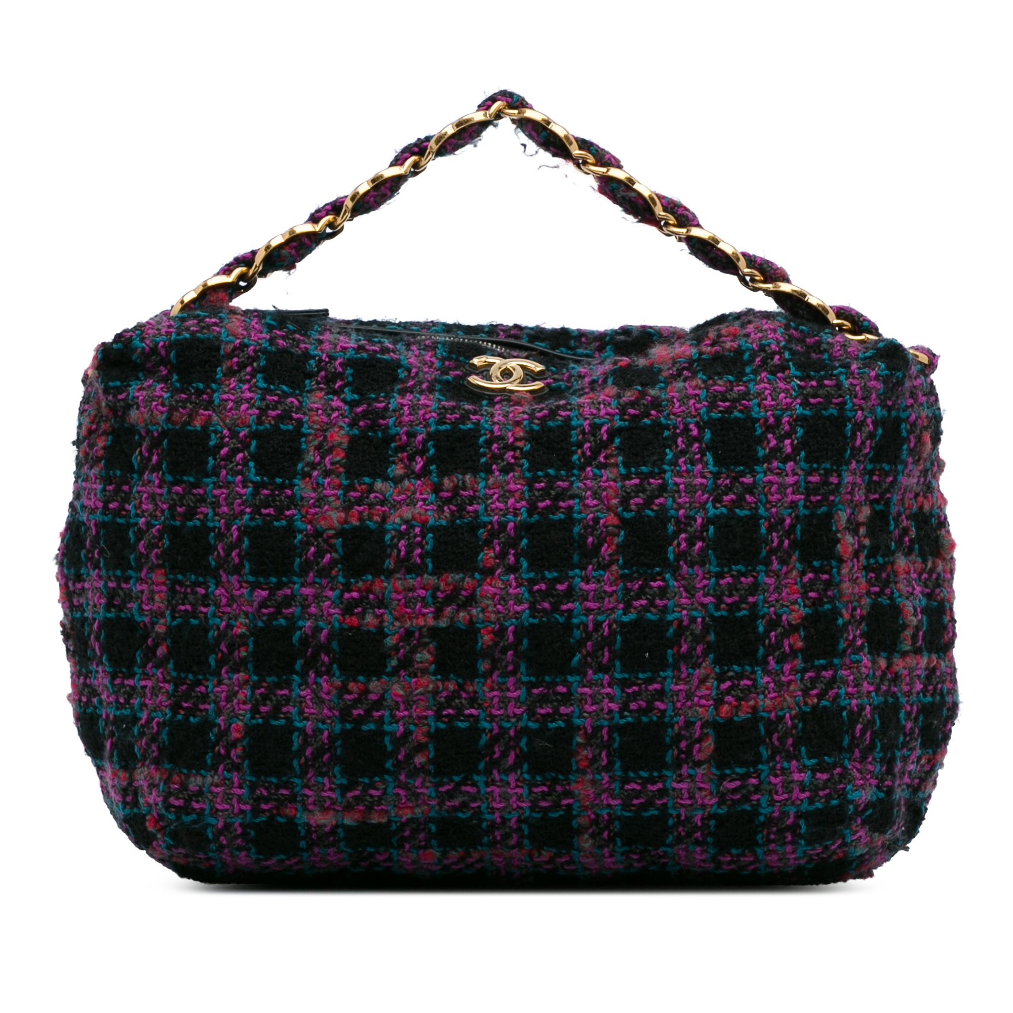 Maxi Tweed Hobo Bag