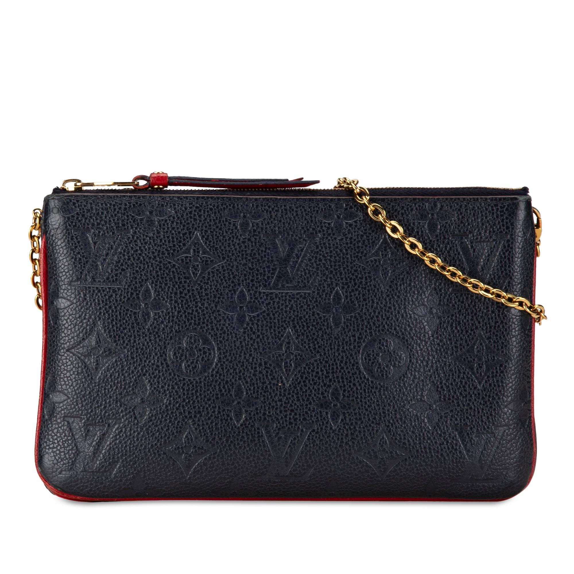 monogram-empreinte-double-zip-pochette