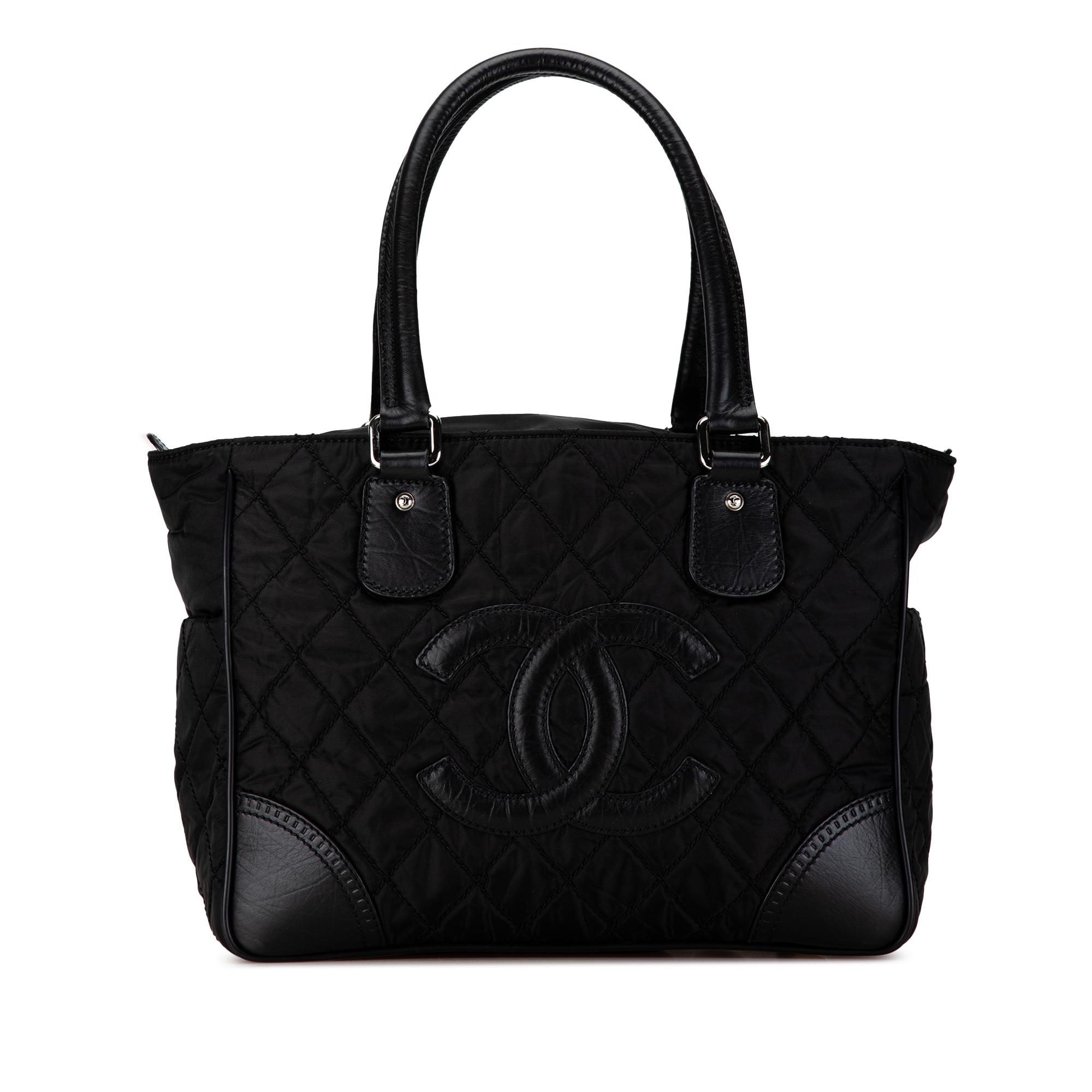 Quilted Nylon Paris-New York Line Tote