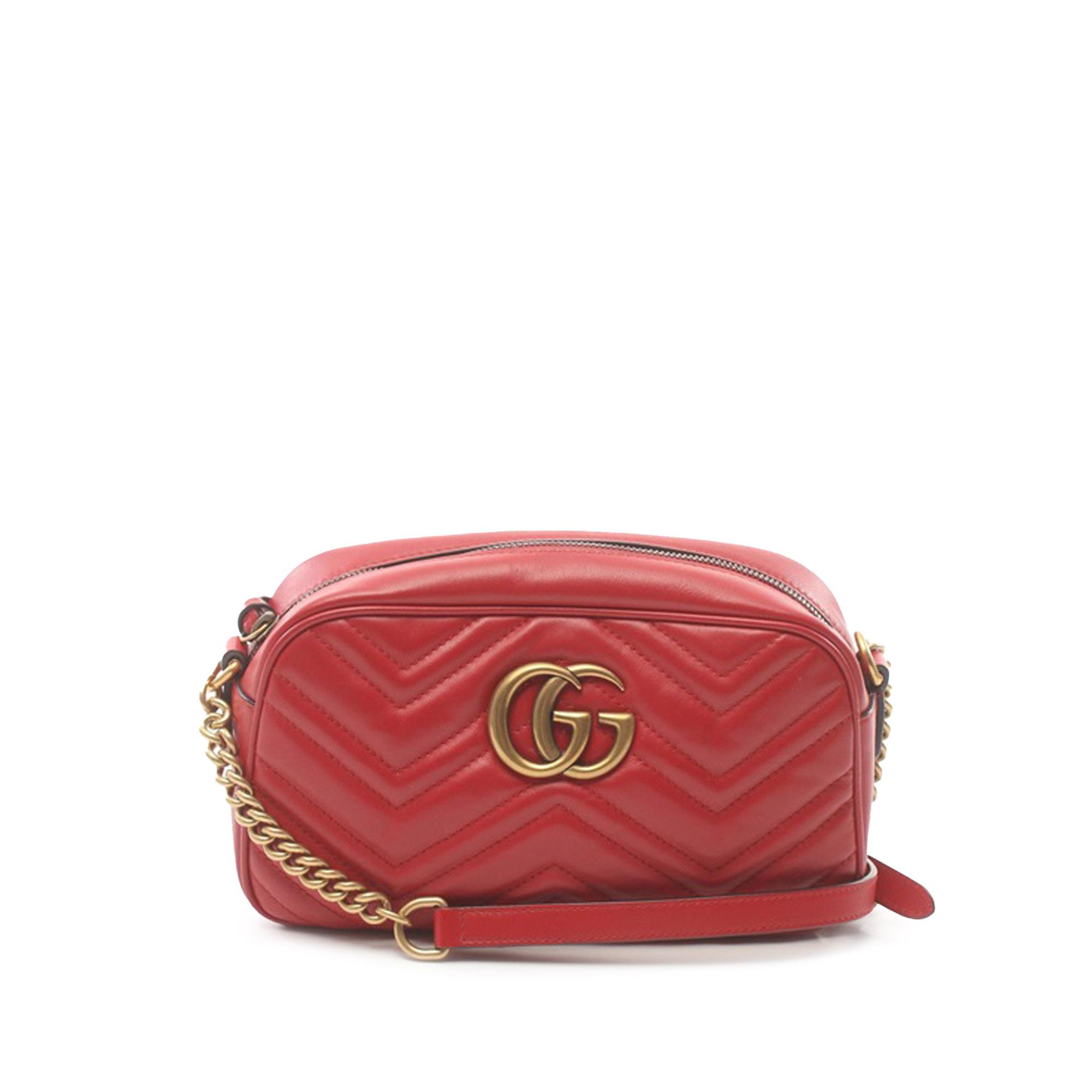 Small GG Marmont Matelasse Crossbody Bag