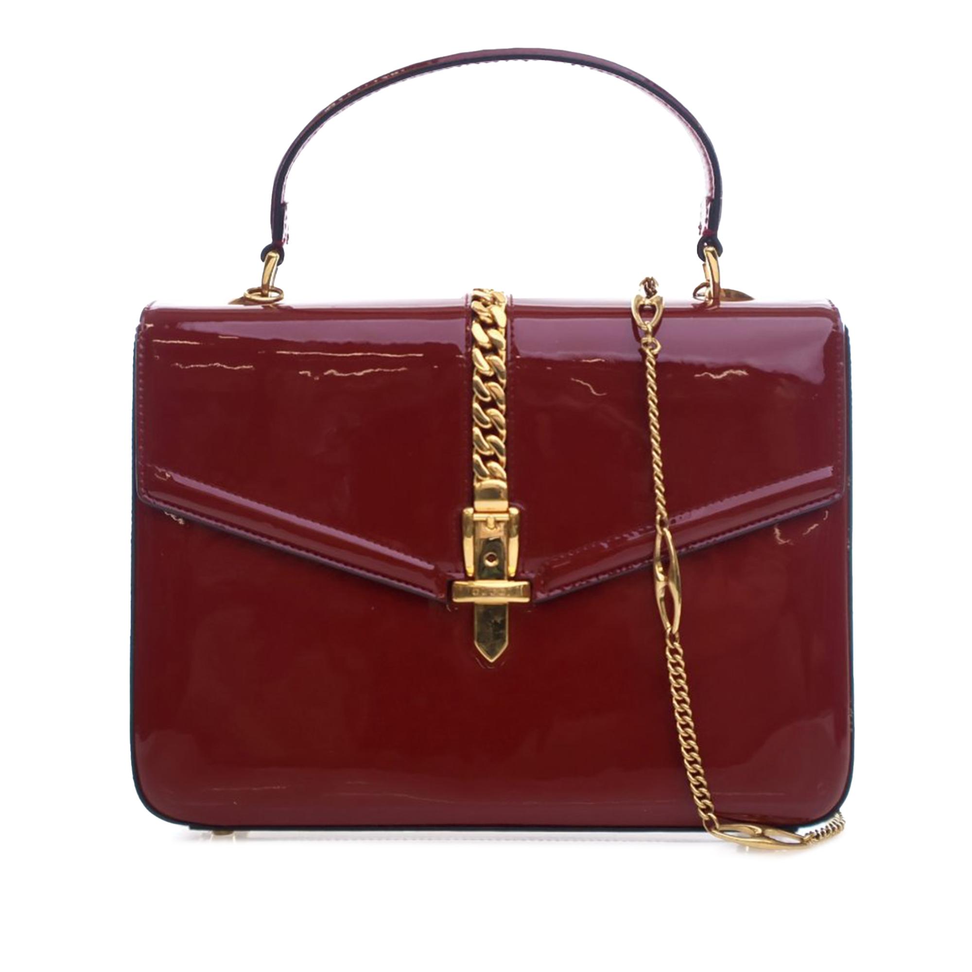 Small Patent Sylvie 1969 Satchel