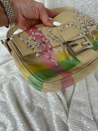 Rare Fendi Beaded Baguette