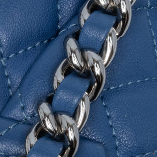 Mini CC Chain Around Lambskin Flap
