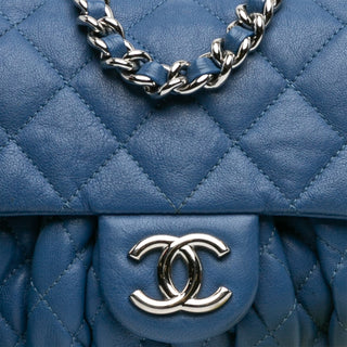 Mini CC Chain Around Lambskin Flap