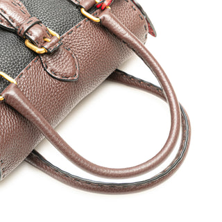 Mini Bicolor Leather Selleria Linda