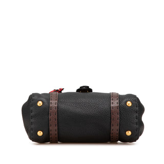Mini Bicolor Leather Selleria Linda
