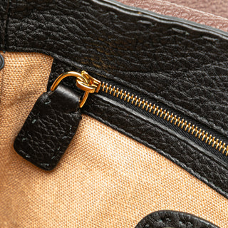Mini Bicolor Leather Selleria Linda