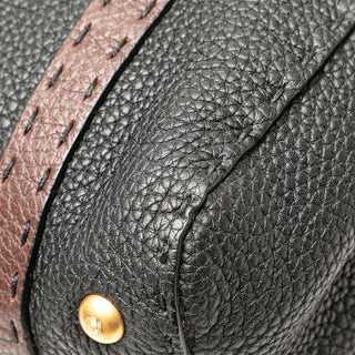 Mini Bicolor Leather Selleria Linda