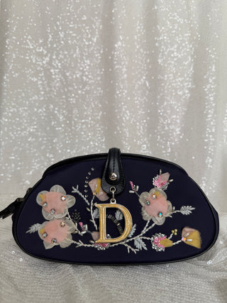 Limited Edition Dior Floral Beaded Clutch