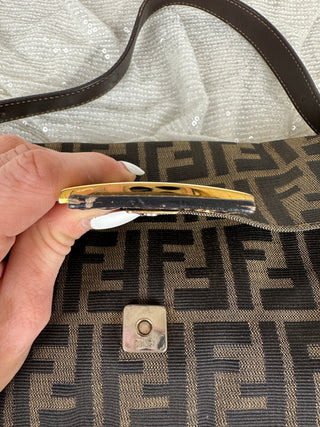 Rare Fendi Zucca Baguette