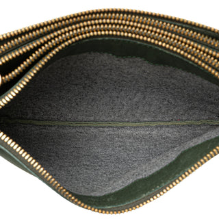 Small Lambskin Trio Crossbody