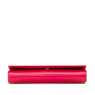 Large Leather Belle De Jour Clutch
