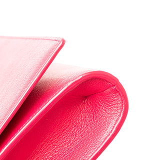 Large Leather Belle De Jour Clutch