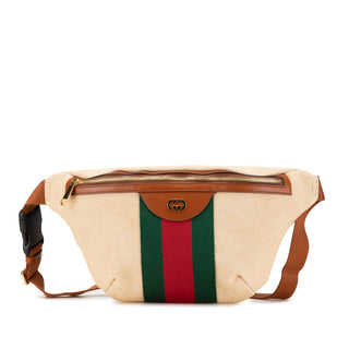 Canvas Web Belt Bag
