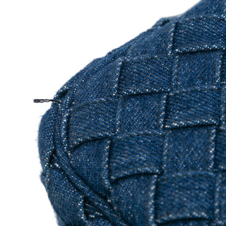 Small Denim Intreccio Camera Bag