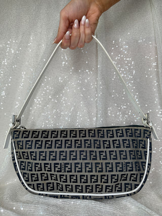 Vintage Fendi Zucchino Pochette Bag