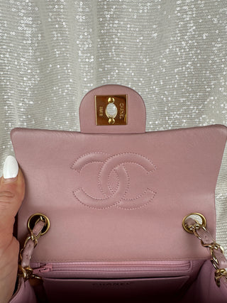 Vintage Chanel Classic Mini Square Flap Bag