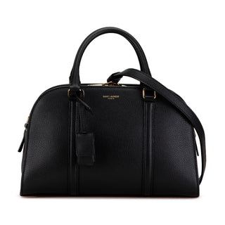 Leather Lock Baby Duffle Bag