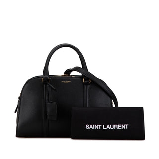 Leather Lock Baby Duffle Bag