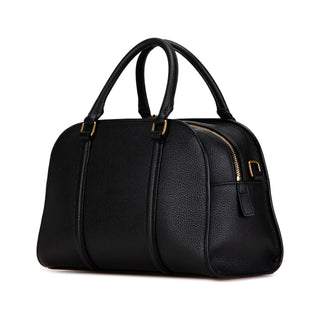 Leather Lock Baby Duffle Bag