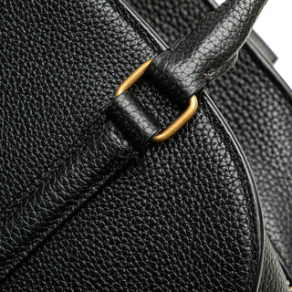 Leather Lock Baby Duffle Bag