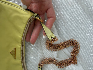 Prada Nylon Chain Shoulder Bag