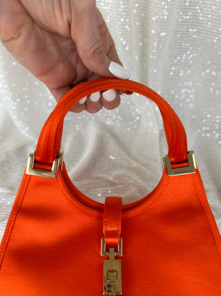 Vintage Gucci Satin Mini Top Handle Bag