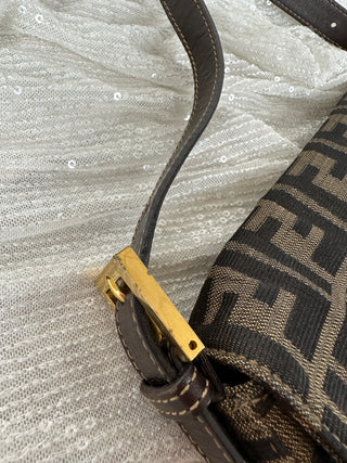 Rare Fendi Zucca Baguette