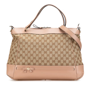 GG Canvas Mayfair Satchel