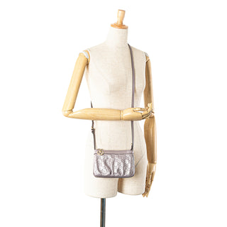 Small Metallic Guccissima Lovely Crossbody